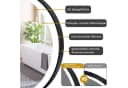 duschspa LED Badspiegel Schwarz mit Rahmen und Beleuchtung Bild 3