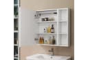 duschspa Spiegelschrank LED mit Steckdose und Touch-Steuerung Bild 1