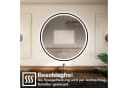 AICA Badspiegel mit LED Beleuchtung, Bluetooth 5.0 & Uhr Bild 3
