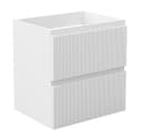 duschspa Waschtischunterschrank Hängeschrank 50-120cm Matt/Hochglanz Weiß Bild 2