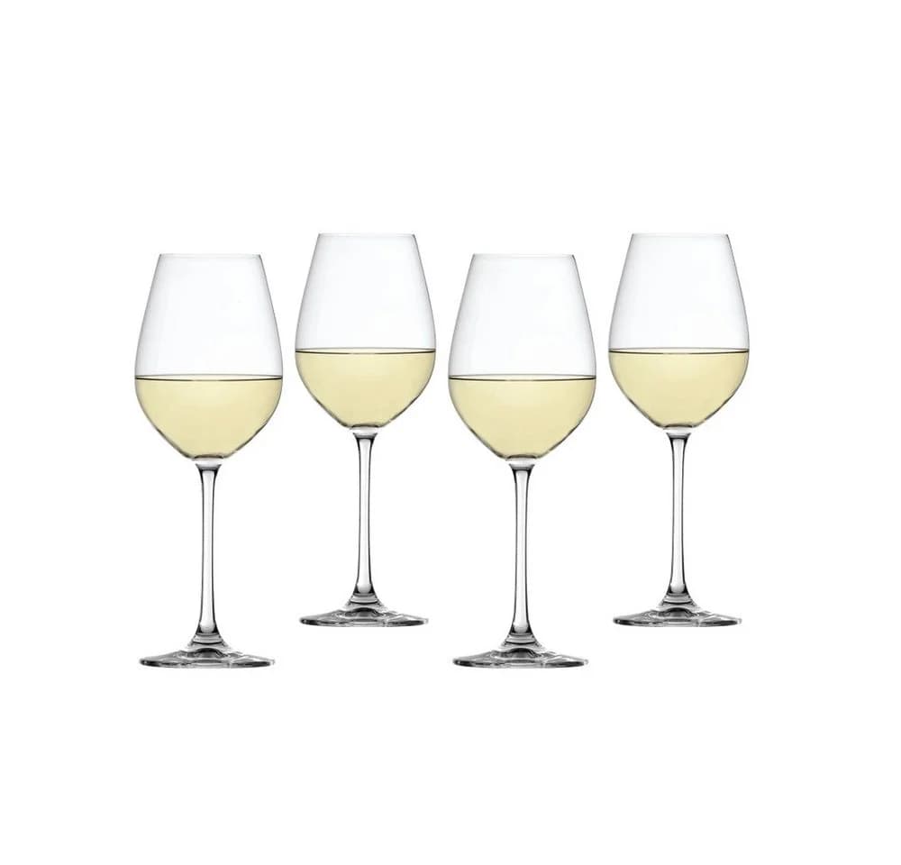 SPIEGELAU Salute Weißweinglas 4er Set Kristallglas