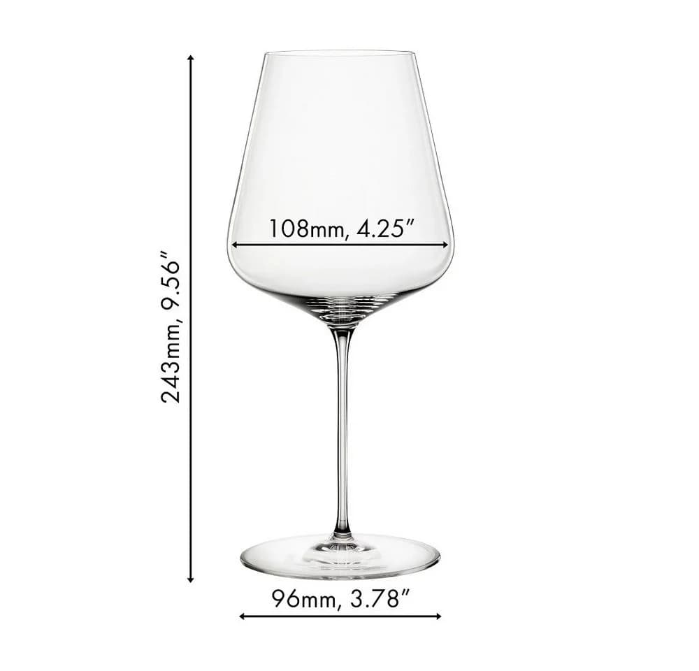 SPIEGELAU Weinglas Definition Bordeaux 750ml 6er Set Kristallglas