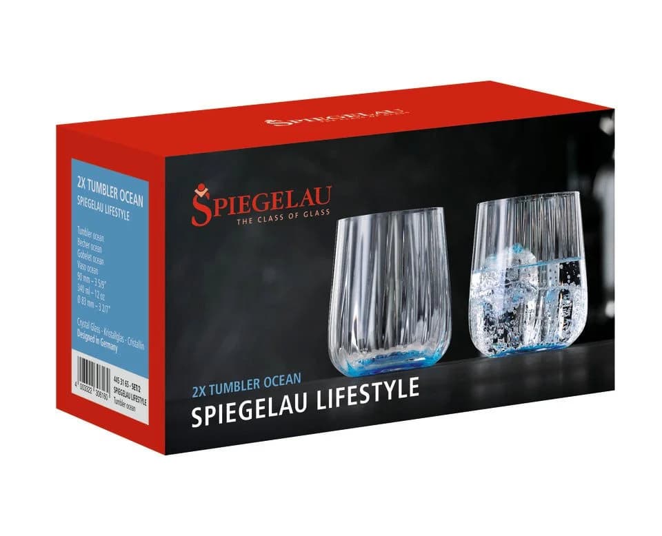 Spiegelau Lifestyle Becher 2er Set Ocean Kristallglas - Bild 3