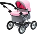 Bayer Puppenwagen Trendy Grau/Rosa mit Wickeltasche Bild 3