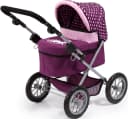 Bayer Puppenwagen Trendy Pflaume mit Wickeltasche Bild 3