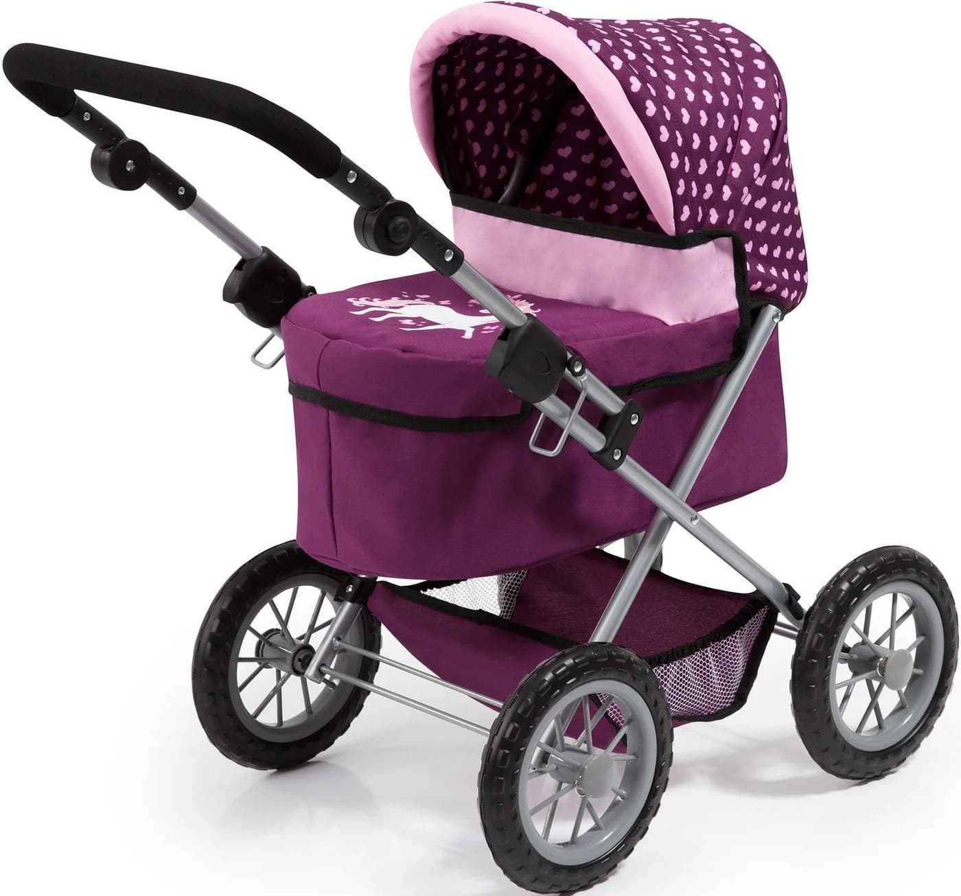 Bayer Puppenwagen Trendy Pflaume mit Wickeltasche - Bild 3