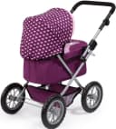 Bayer Puppenwagen Trendy Pflaume mit Wickeltasche Bild 4
