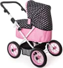 Bayer Puppenwagen Trendy pink/schwarz mit verstellbarem Griff Bild 4
