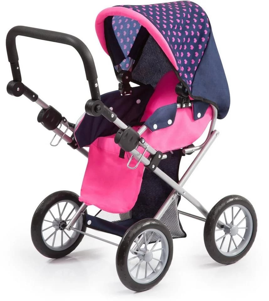 Bayer Kombi-Puppenwagen City Star Einhorn Blau/Rosa - Bild 3