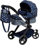Bayer Kombi-Puppenwagen Xeo Blau Bild 2