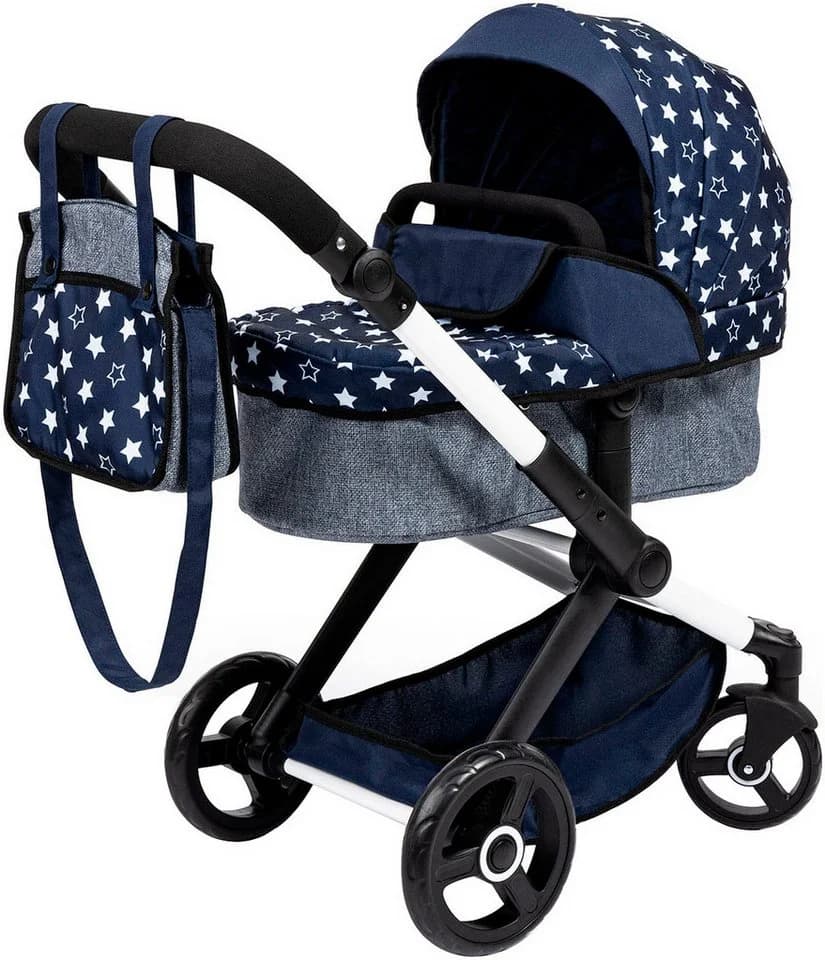 Bayer Kombi-Puppenwagen Xeo Blau - Bild 2