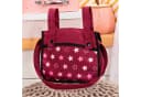 Bayer Puppen-Zwillingsbuggy Xeo Twin bordeaux mit Wickeltasche Bild 4