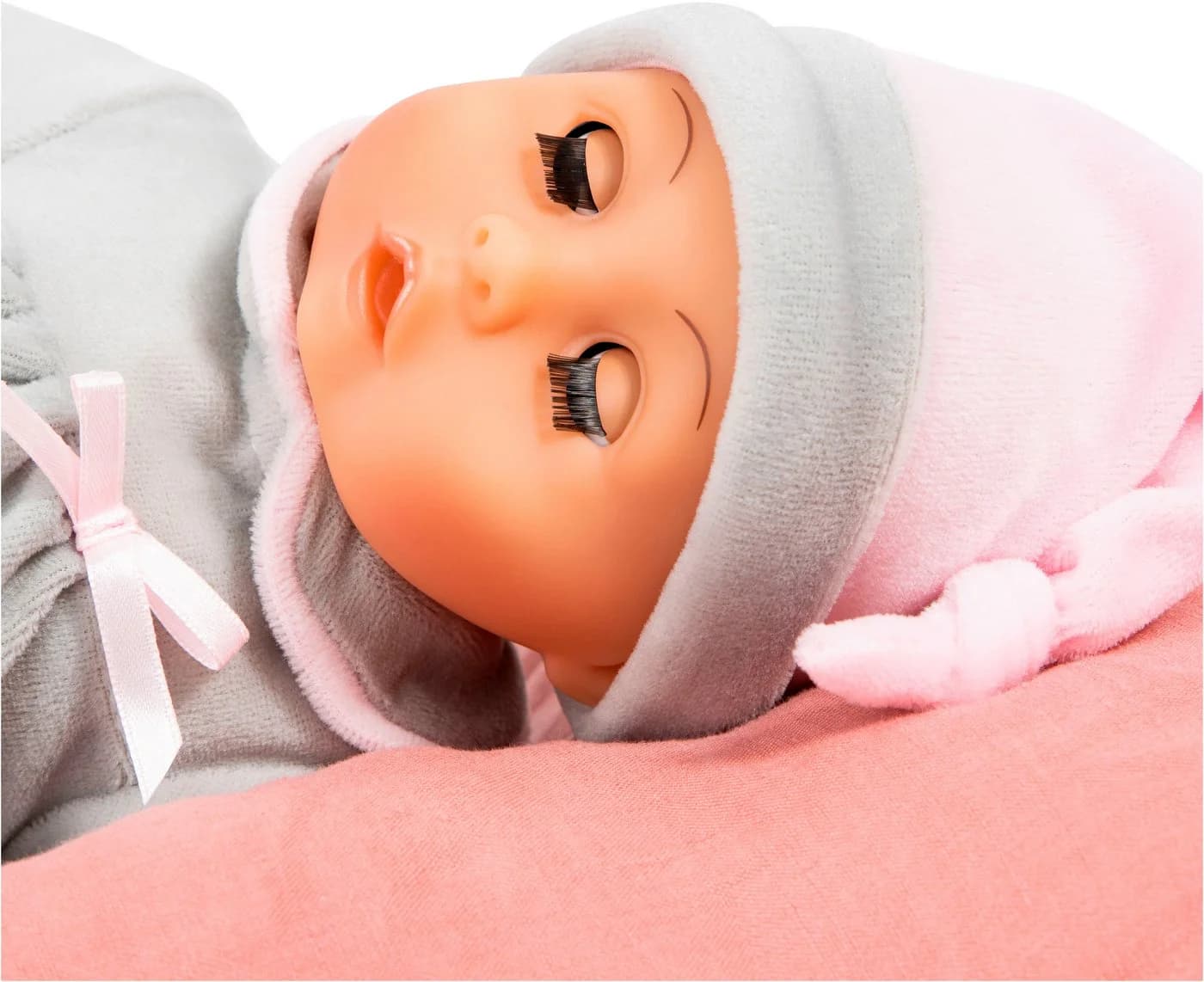 Babypuppe BAYER First Words Baby 38 cm mit Schlafaugen und Geräuschen - Bild 4