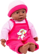 Babypuppe BAYER Interactive Baby Girl 40cm Rosa mit Sound Bild 2