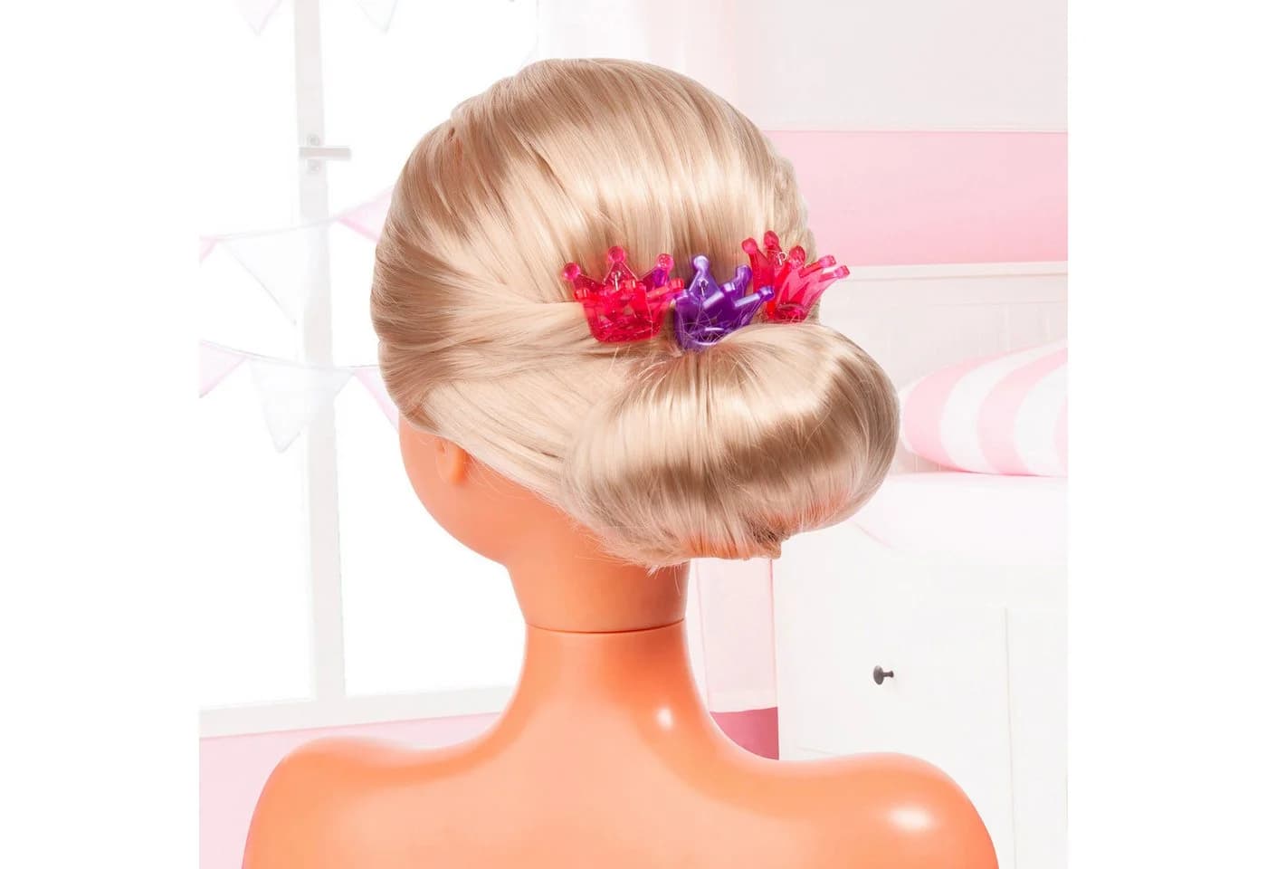 Bayer Frisier- & Schminkkopf Top Model 27cm Blond - Bild 3