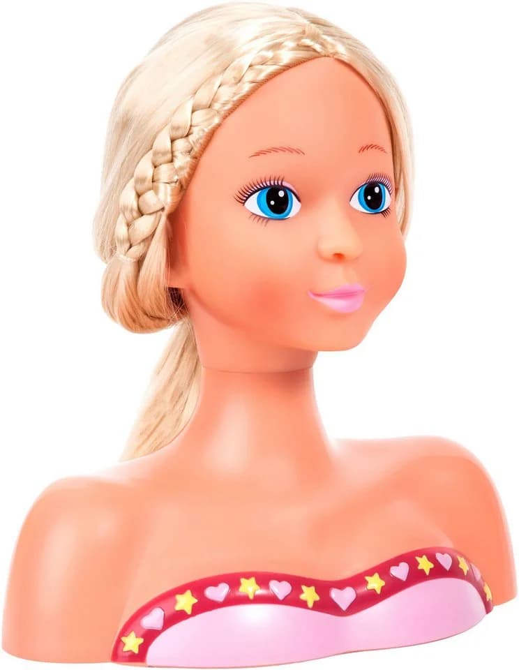 Bayer Frisier- & Schminkkopf Top Model 27cm Blond - Bild 4