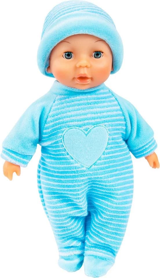 BAYER Babypuppe My First Baby 28 cm Blau mit Schlafaugen