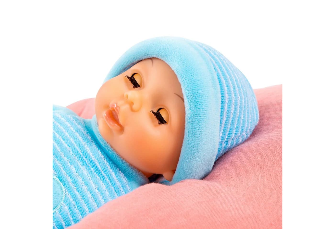 BAYER Babypuppe My First Baby 28 cm Blau mit Schlafaugen - Bild 3