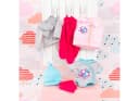 Bayer Puppenkleidung Set 6-tlg. Grau/Rosa Bunt Bild 4