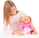 BAYER Stehpuppe Little Love Charlene 33 cm Rosa mit Schlafaugen Bild 4