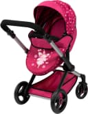 Bayer Kombi-Puppenwagen Xeo Mega Bordeaux Set Bild 4