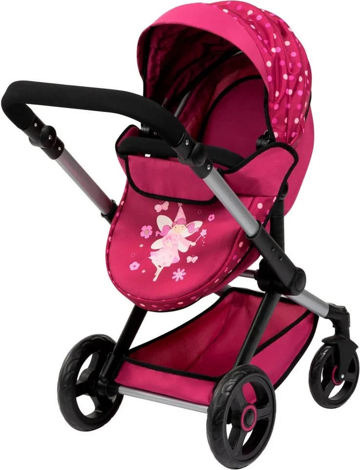 Bayer Kombi-Puppenwagen Xeo Mega Bordeaux Set - Bild 4
