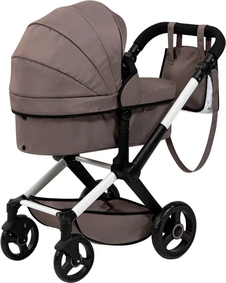 Bayer Kombi-Puppenwagen Xeo Braun