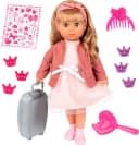 Bayer Stehpuppe Charlene 46 cm Altrosa Bild 2