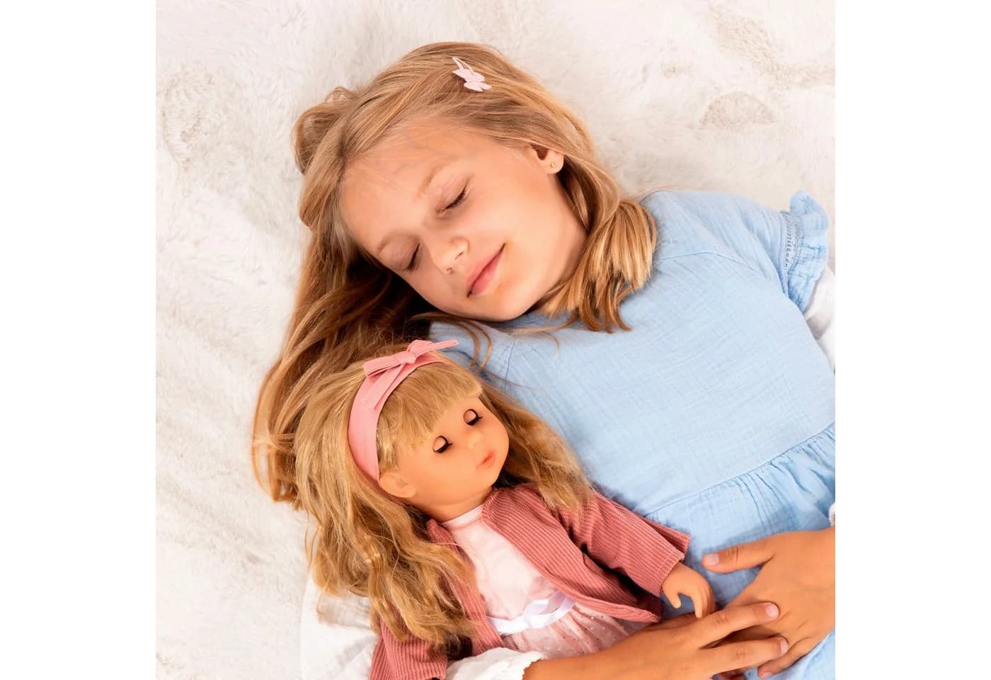 Bayer Stehpuppe Charlene 46 cm Altrosa - Bild 5