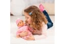 Bayer Babypuppe First Words Baby 38 cm Rosa 3-tlg. mit Schlafaugen und Babygeräuschen Bild 1