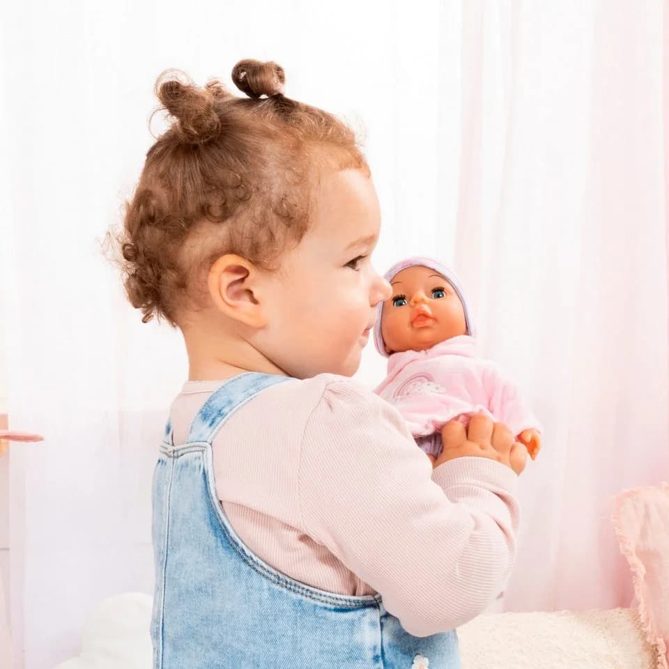 Bayer Babypuppe My First Baby Regenbogen-Outfit mit Schlafaugen - Bild 5