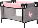 Bayer Puppen-Reisebett-Set 8-tlg. Grau/Rosa mit Zubehör Bild 1
