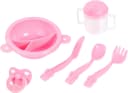 Bayer Puppen-Reisebett-Set 8-tlg. Grau/Rosa mit Zubehör Bild 4