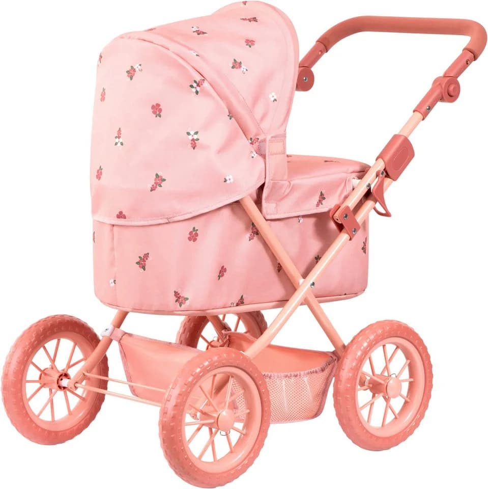 Bayer Puppenwagen Trendy Rosa mit Wickeltasche