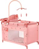Bayer Puppenbett Multibett mit integriertem Hochstuhl, Wickelablage und Mobile Bild 1