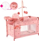 Bayer Puppenbett Multibett mit integriertem Hochstuhl, Wickelablage und Mobile Bild 2