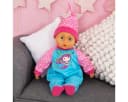 Bayer Puppenkleidung Strampler 38 cm Set 2-tlg. Blau/Rosa Bild 1