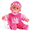 Bayer Babypuppe First Words Baby pink mit Sound und Schlafaugen Bild 2