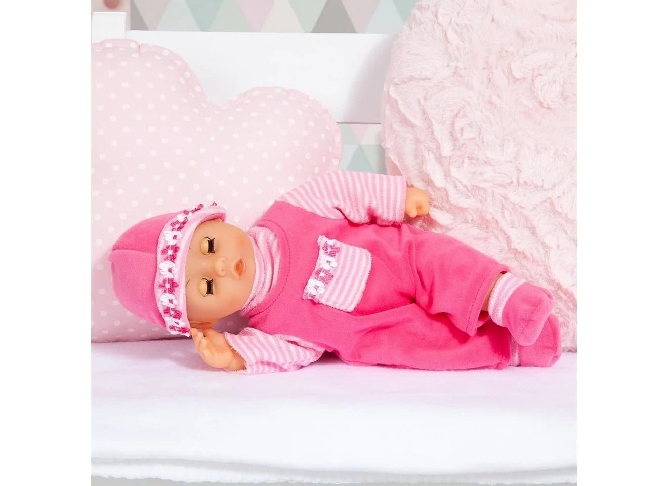 Bayer Babypuppe First Words Baby pink mit Sound und Schlafaugen - Bild 5