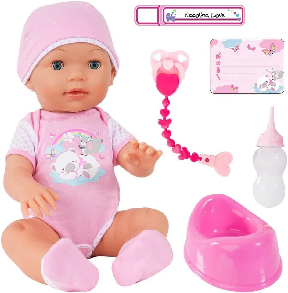 Bayer Babypuppe Piccolina Love (Set, 8-tlg) Rosa - Bild 2