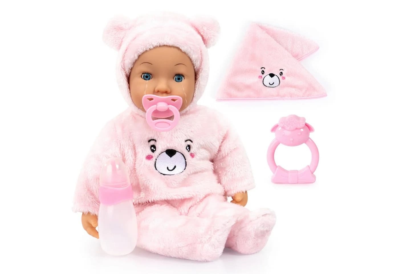 Babypuppe BAYER Piccolina MagicTears rosa mit echten Tränen - Bild 2