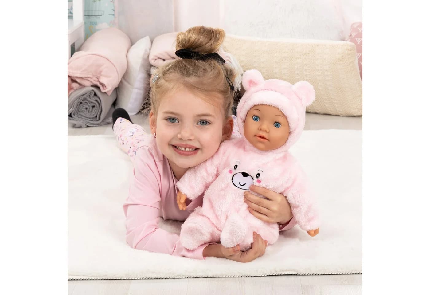 Babypuppe BAYER Piccolina MagicTears rosa mit echten Tränen - Bild 3