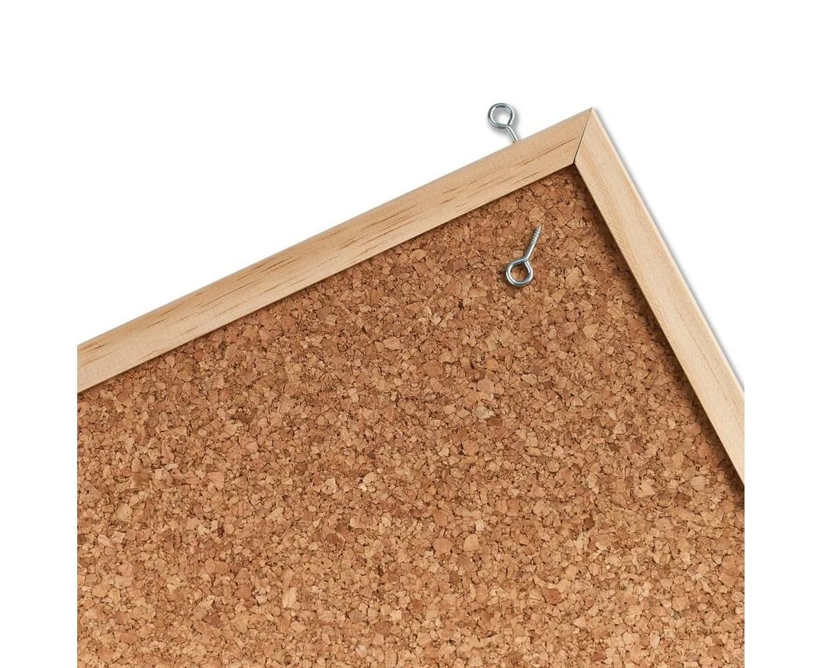 Zeller Present Pinnwand Pinboard Kork/Kiefer 20 x 60 cm