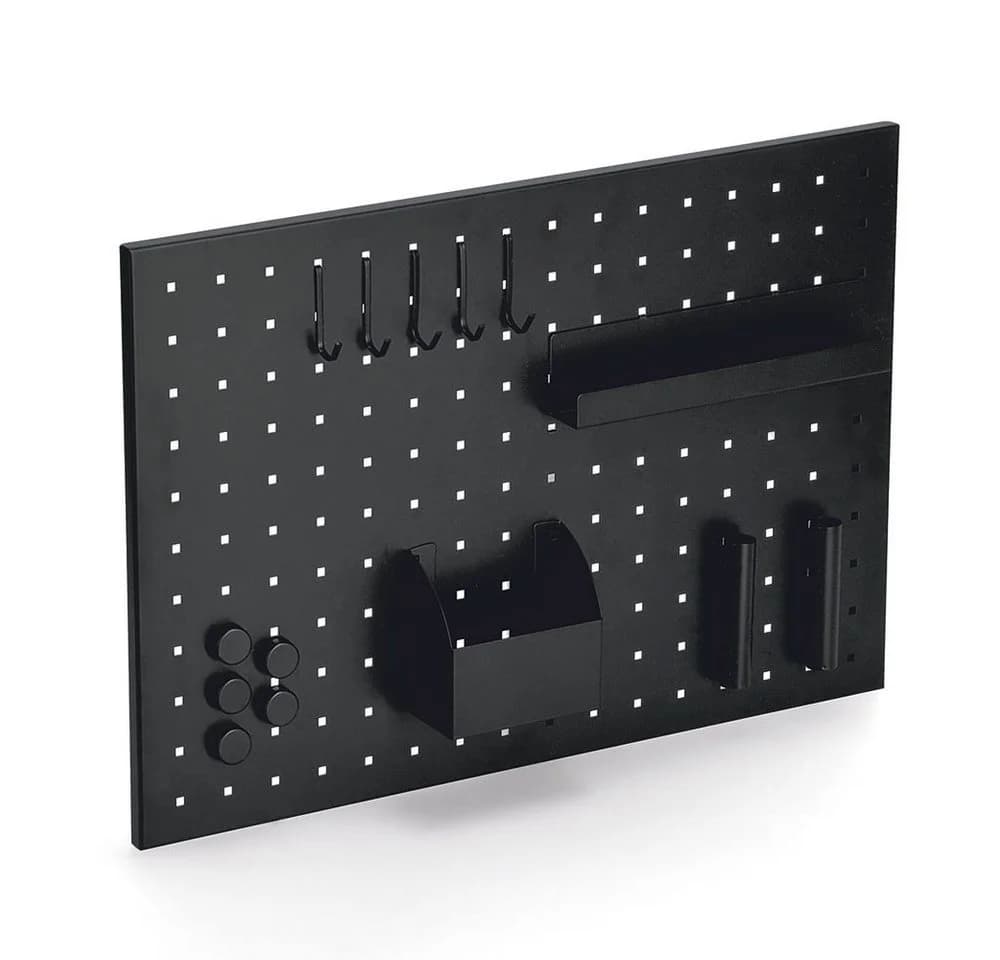 Zeller Present Memoboard Schwarz Metall - Bild 2
