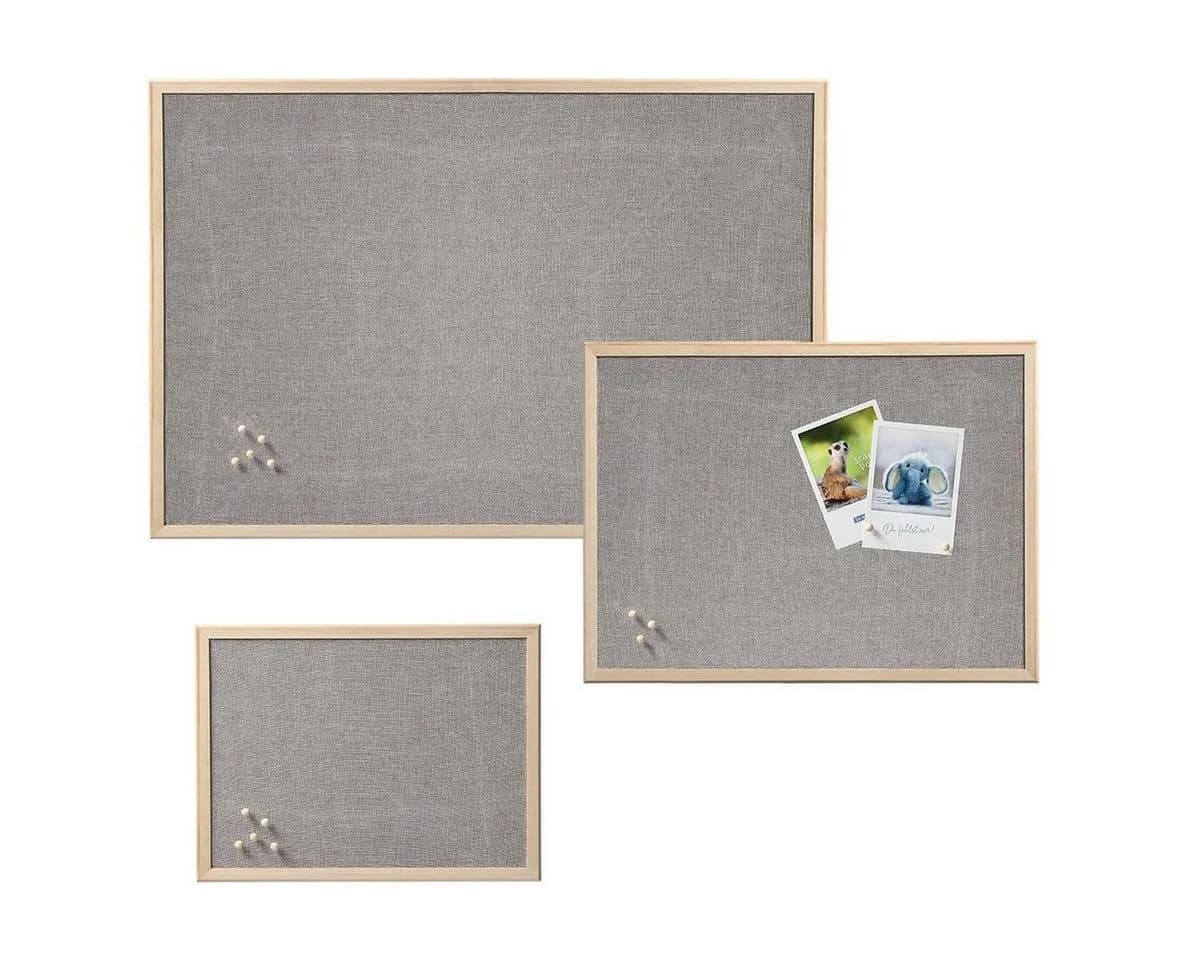 Zeller Present Pinnwand Leinenstoff 60 x 80 cm - Bild 5