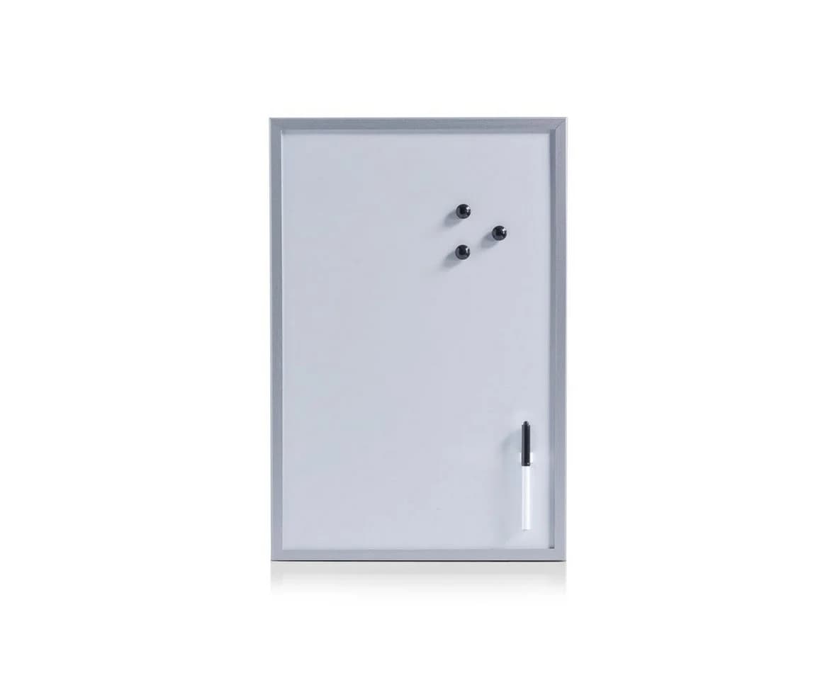 Zeller Present Magnet-/Schreibtafel Grau MDF Feinblech - Bild 2
