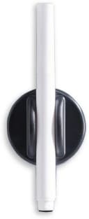 ZELLER PRESENT Glas-Magnettafel Schwarz mit Haken Bild 1