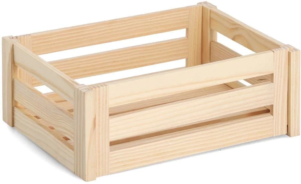 Zeller Present Aufbewahrungsbox 'Leisten' Kiefer Holz Stecksystem
