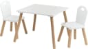Zeller Present Kindersitzgruppe Scandi 3-tlg. Weiß MDF Bild 3