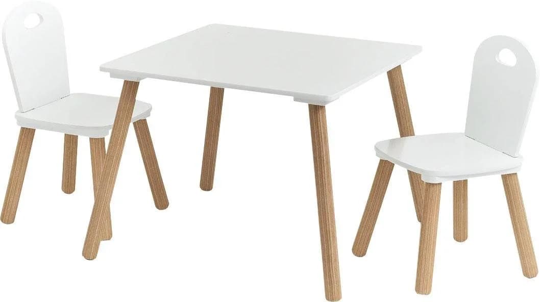 Zeller Present Kindersitzgruppe Scandi 3-tlg. Weiß MDF - Bild 3
